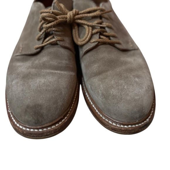Frye Men’s Plain Toe Gray Suede Oxford US Size 9 Dress Shoes Casual main image 8